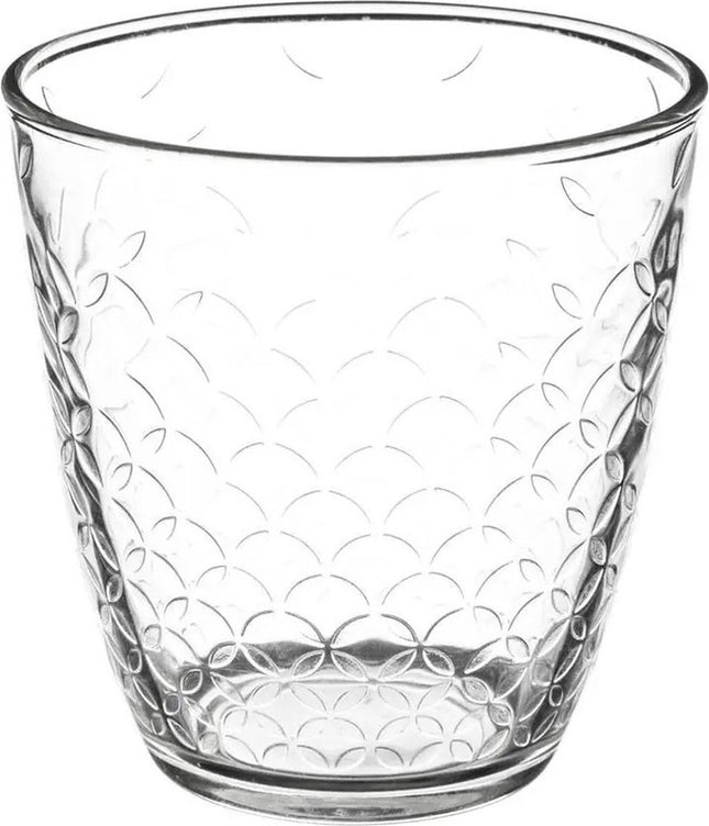 Set van 6x stuks water/sap glazen Rome 250 ml van glas