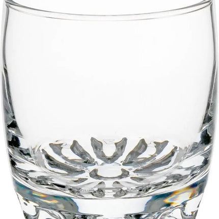 Set van 6x stuks water/sap glazen Tin 310 ml van glas