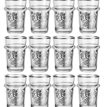 Marokkaanse design Beldi glazen – 12 Delig