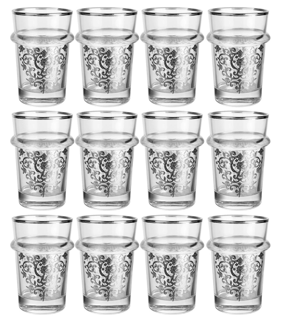 Moroccan design Beldi glasses – 12-piece