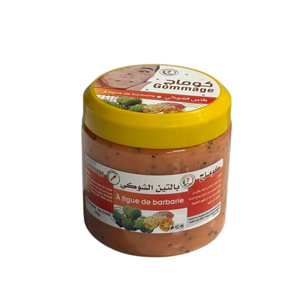 Gommage met Cactusvijg (Figue de Barbarie) – Natuurlijke Scrub voor Gezicht & Lichaam