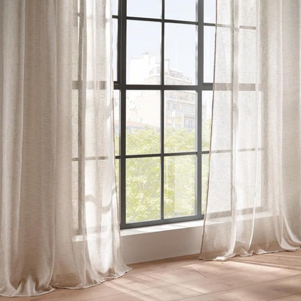 Gordijn, wit, 140 x 260 cm - Atmosphera