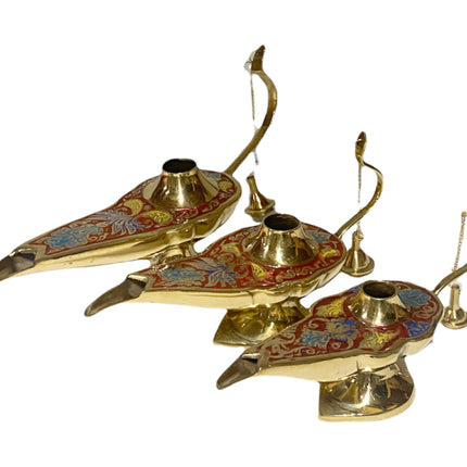 Aladdin Magic lamp goud-rood