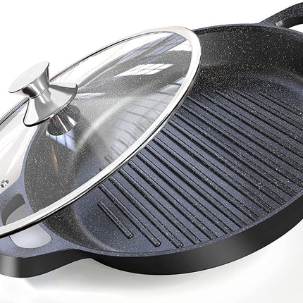 Non-stick gegoten aluminium Grillpan 32 cm