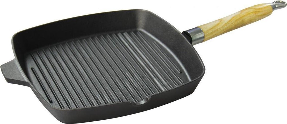 Kinghoff poêle à griller - Ø26 cm - Fonte - Toutes sources de chaleur