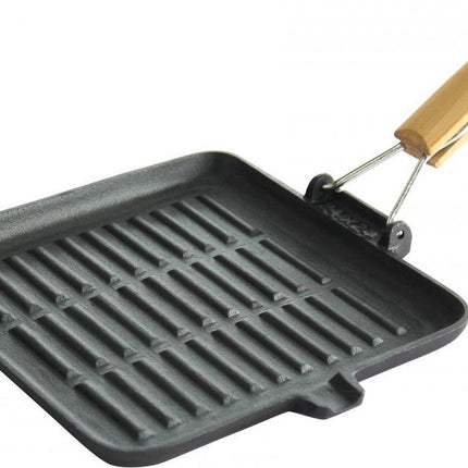 Gietijzeren grillpan