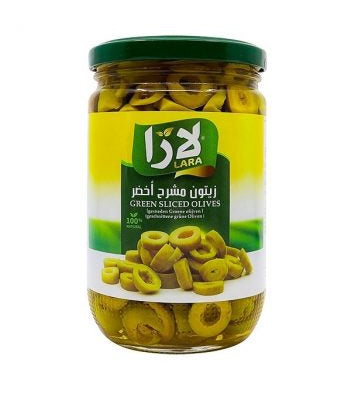 Groene olijven gesneden 350g