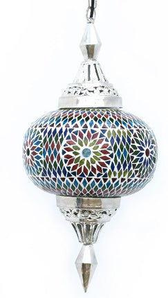 Oosterse hang lamp Gaya mozaïek multicolour