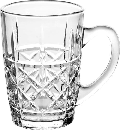 Mokken met handvat - Glazen set van 6 stk.