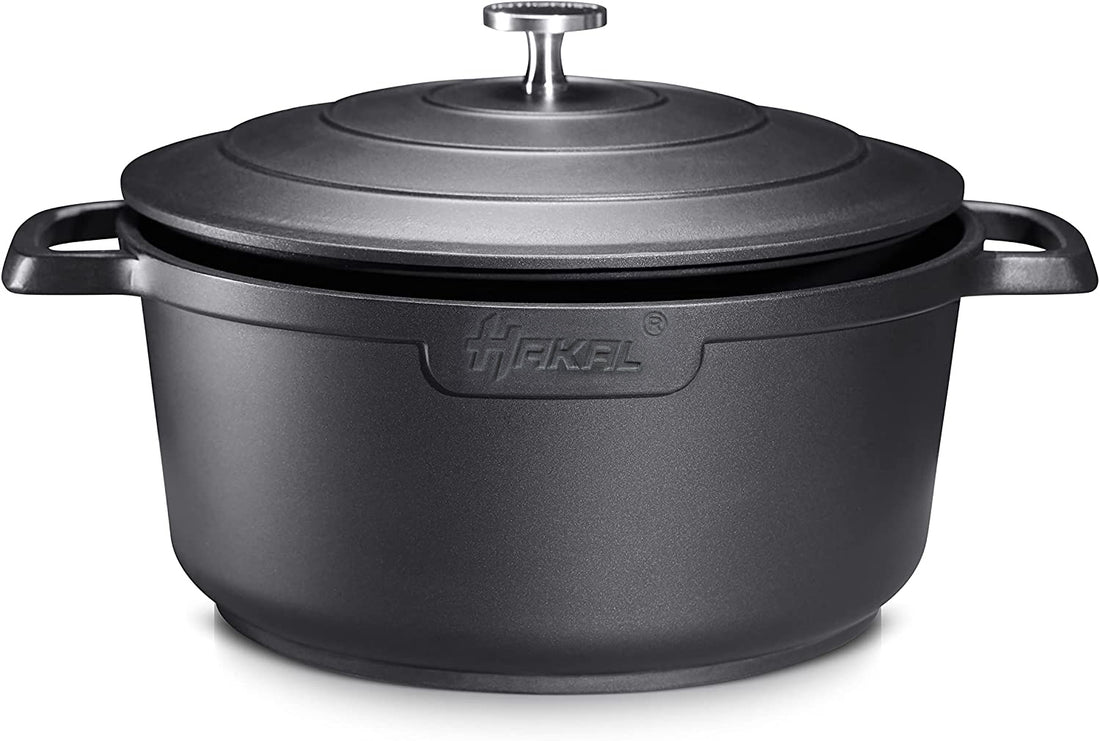 Cocotte Hakal avec poignées ergonomiques - 4,5 L - faitout compatible four