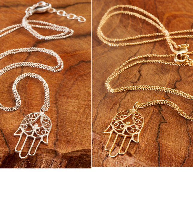 Khamsa - Hamsa ketting 48cm