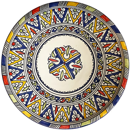 Keramische schaal Fes 35 cm