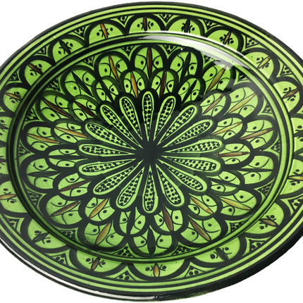 Marokkaanse Schaal groen 35 cm