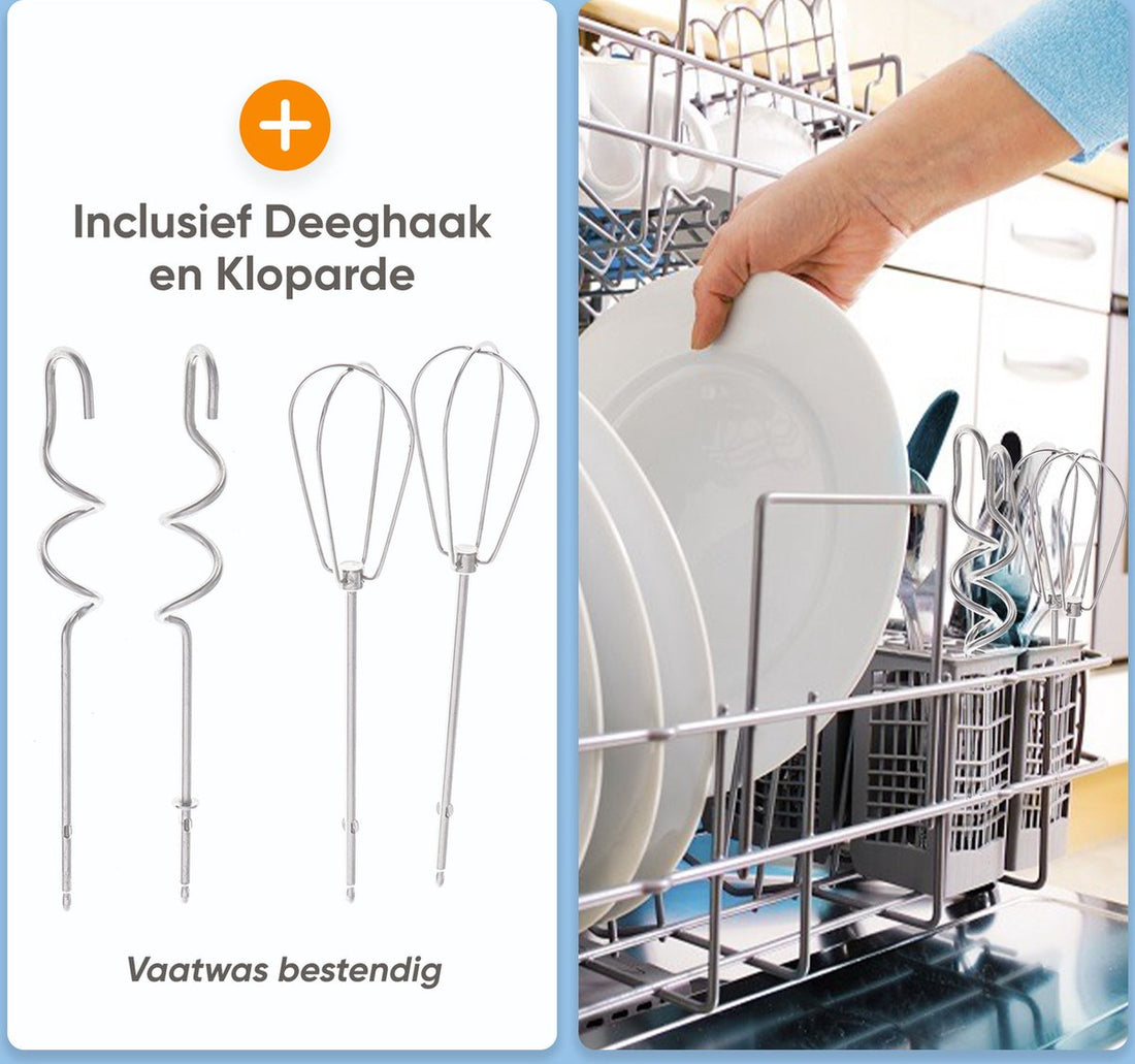 Mixer - Hand mixer - 750W - Turbo function