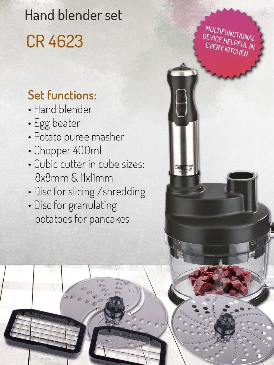 Hand mixer set 1600W CR 4623 Camry