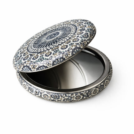 Handspiegel - make-up  Ø 7,5 cm – Marokkaans Design – Compact & Opvouwbaar