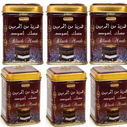 Hemani black Musk geurblokjes voordeel pack 6 stk