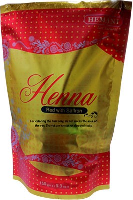 Henna Red with Saffron