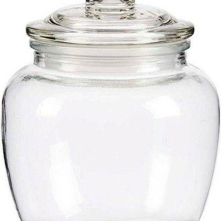 Tin 1,4 L Hermetisch Transparant Glas (14,5 x 19 x 14,5 cm)
