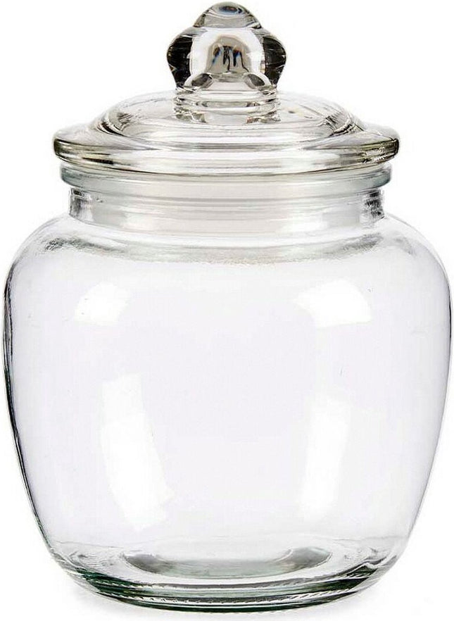 Tin 1,4 L Hermetisch Transparant Glas (14,5 x 19 x 14,5 cm)