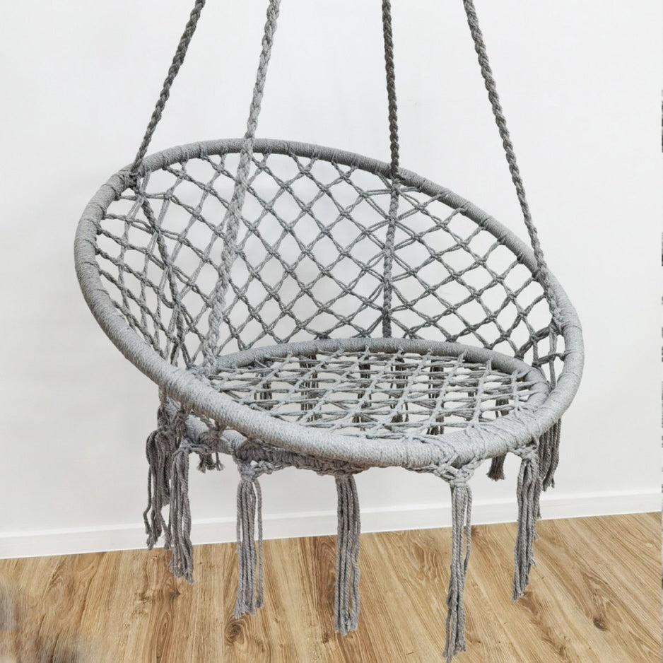 Hanging egg chair