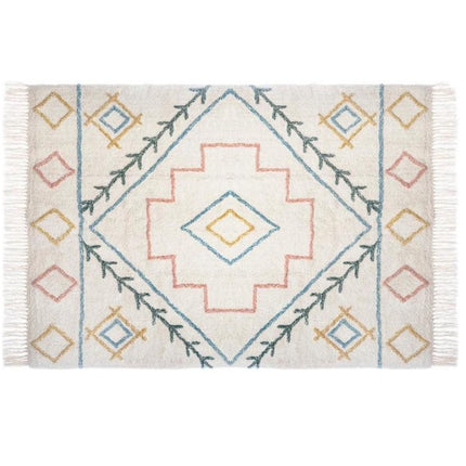 Vloerkleed Multicolor Katoen - 120x170