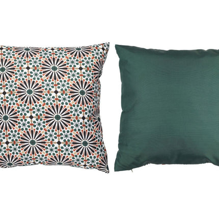 Luxe kussen groen met patronen