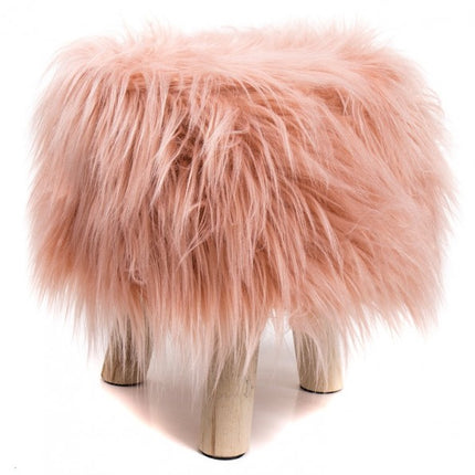 Hocker Poef Krukje Roze