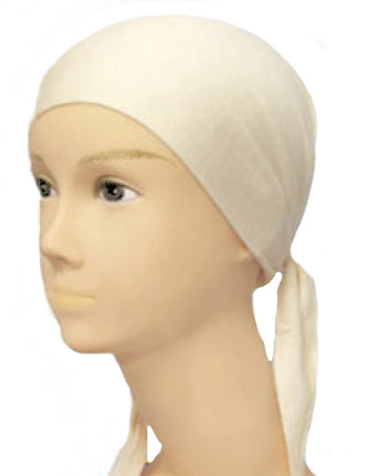 Kapje stretch katoen XL