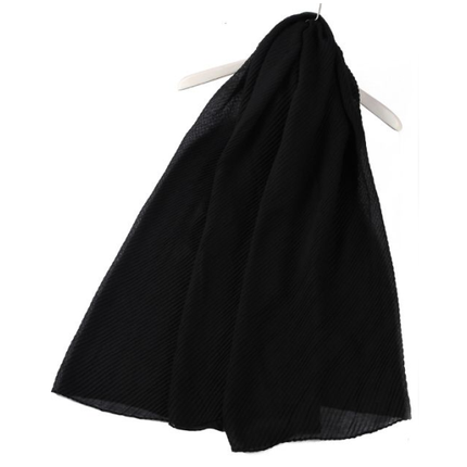 CRINKLE PLAIN sjaal