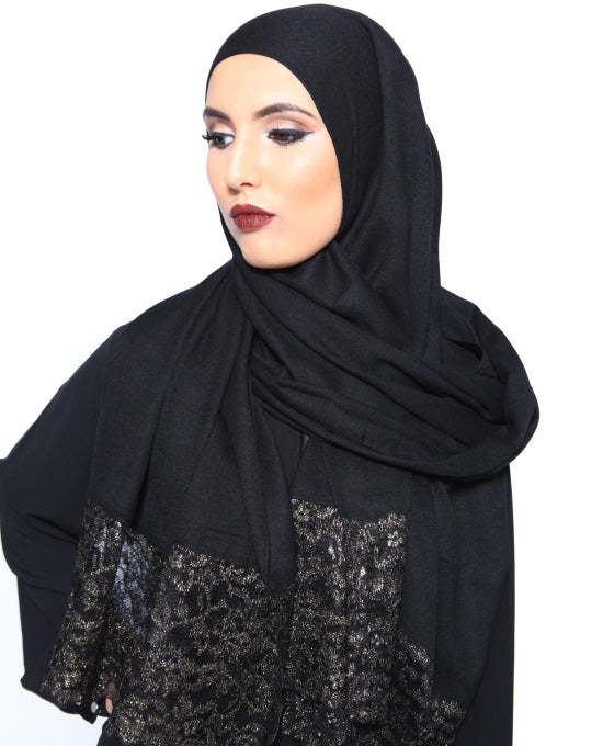 Pashmina-Schal mit Spitze