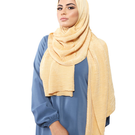 Glossy Ribbed Sjaal