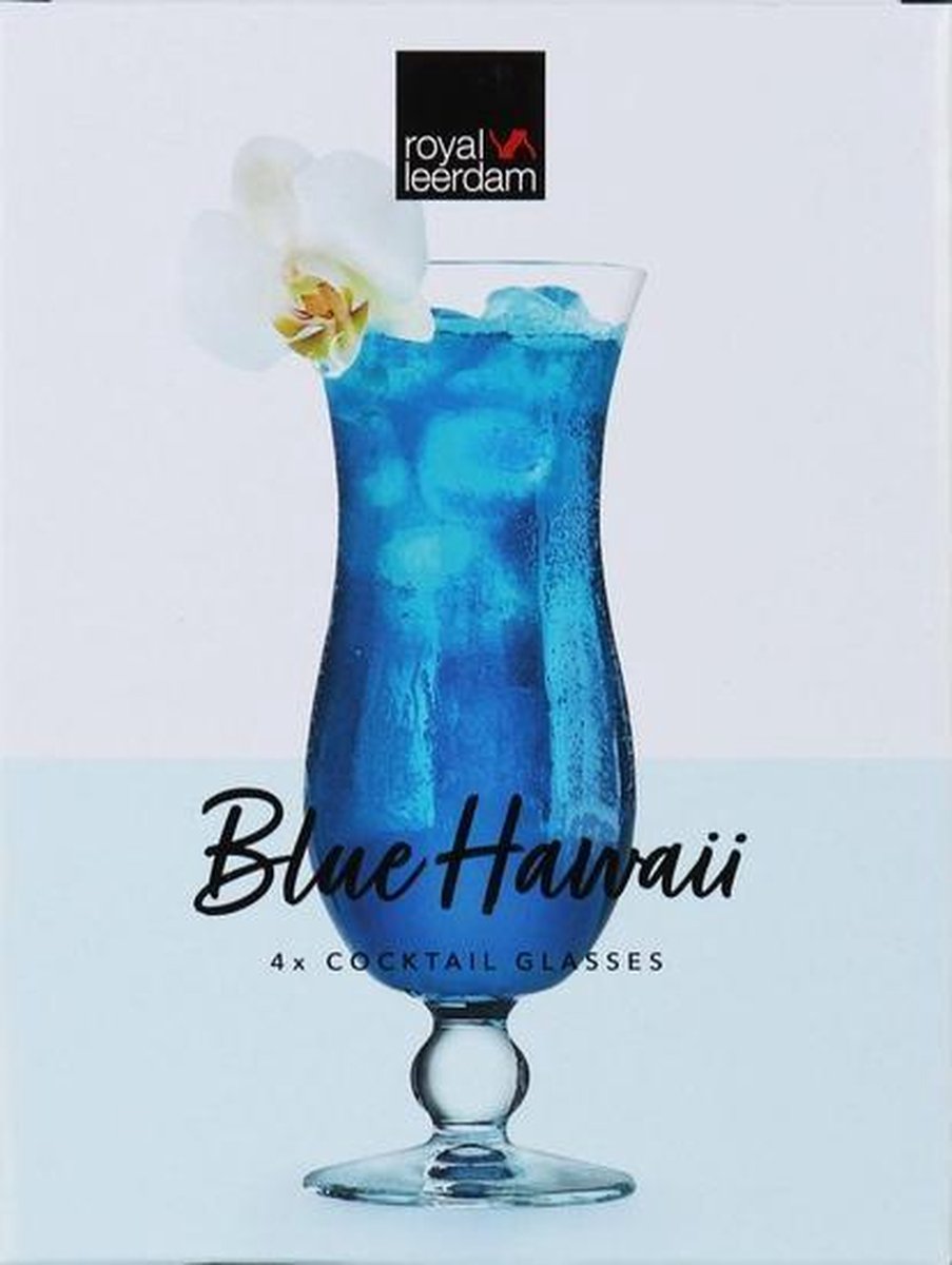 Hurricane Cocktail Glass - Set of 4
