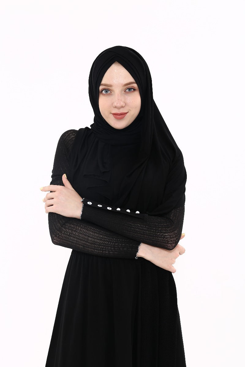 Jersey Three-Layer Hijab
