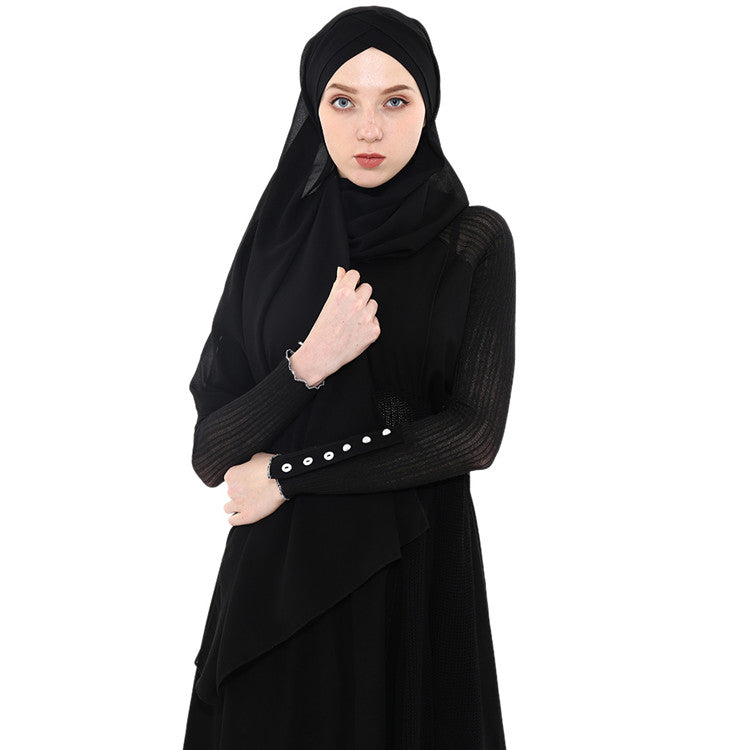 Zwillings-Chiffon-Hidschāb