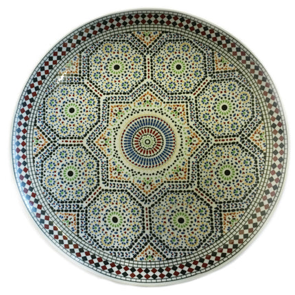 Mozaïek Bord Groot Ø 35 cm