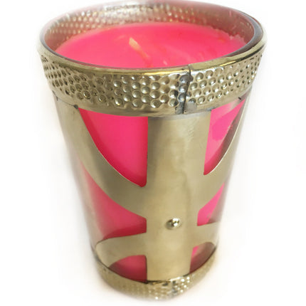 Kaars in glas amazigh
