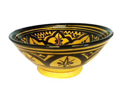 Bol marocain jaune