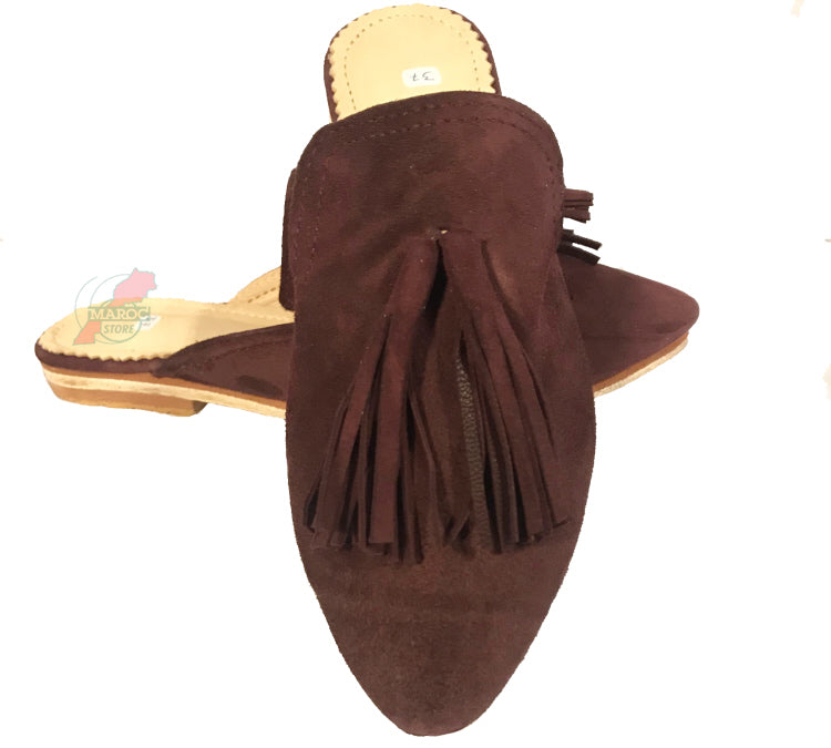 Elegant mule babouche