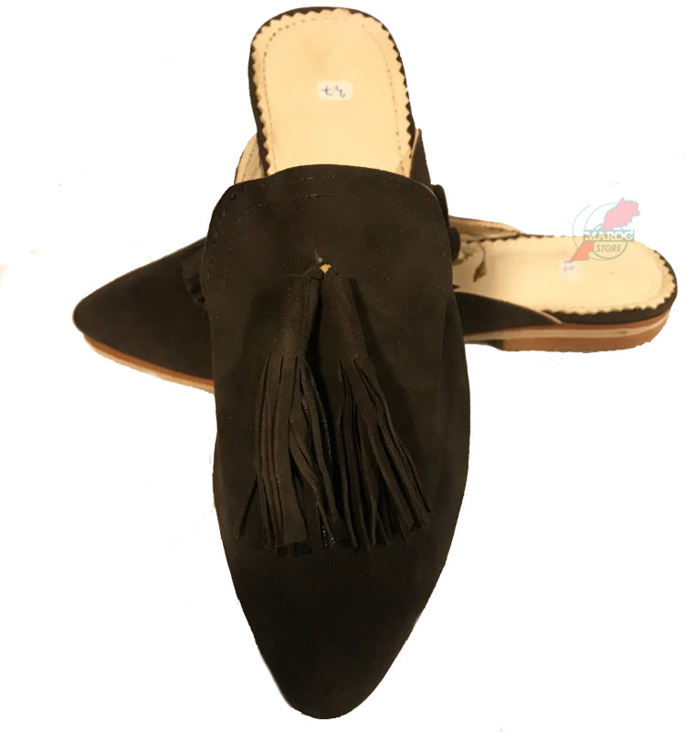 Elegant mule babouche