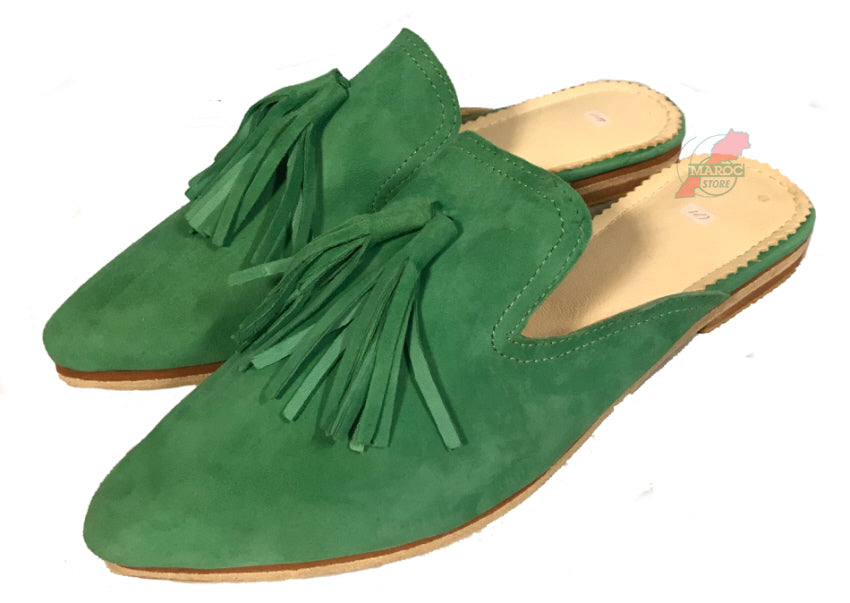 Elegant mule babouche