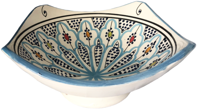 Handgemaakt serveer kom