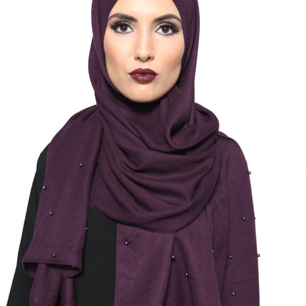 Pashmina pearl sjaal zonder sliertjes