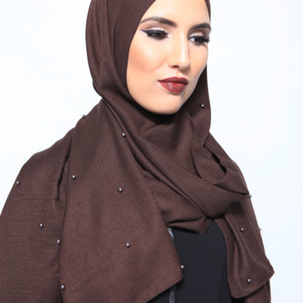 Pashmina pearl sjaal zonder sliertjes