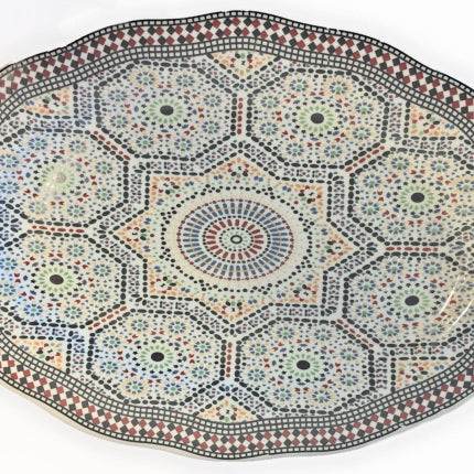 Mozaïek Bord Ovaal