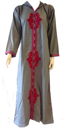 Djellaba Fes grijs