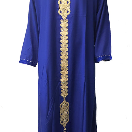 Djelabba blauw