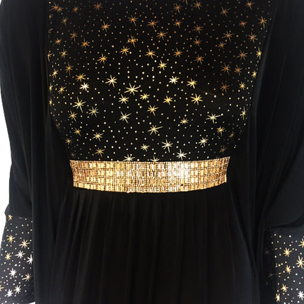 Abaya Faracha gold