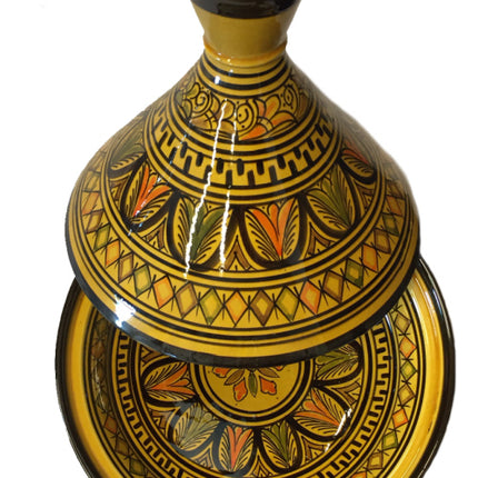 kach Tajine Ø 30 cm geel