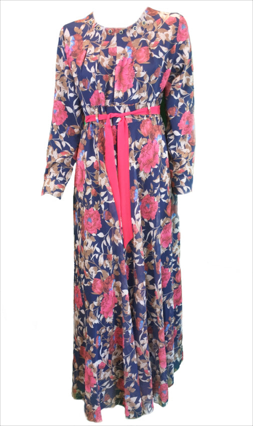 Floral Abaya